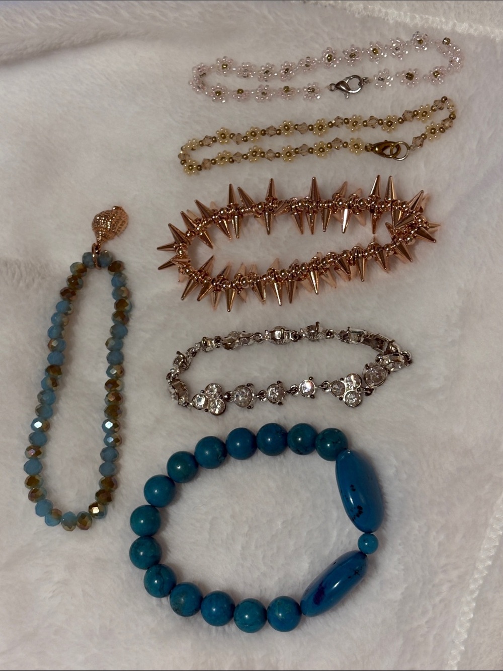 Bead Stretch Bracelet - Unbranded